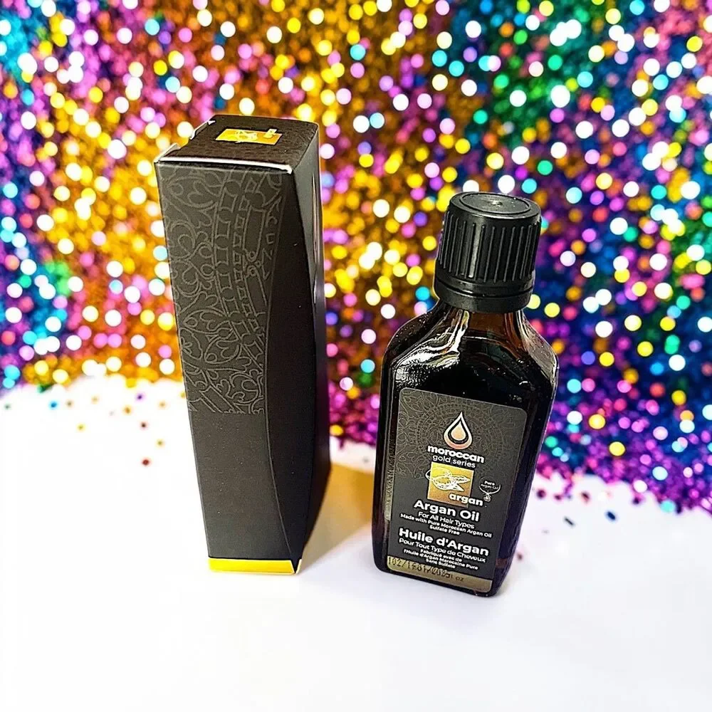 Moroccan Gold Series Argan Oil Brand New In Box 1.7 fl oz